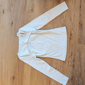 A New Day Cut Out Long Sleeve Top